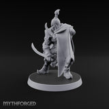 The Guard Never Saw Him Kneel Human Assassin — Helmet