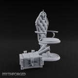 Stargazers' Study Hall Ornate Astronomer Furniture Set — B