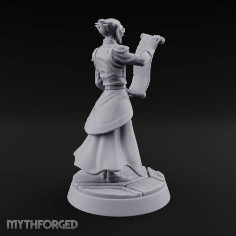 Terms and Conditions Apply Goblin Clerk with Scroll and Goggles