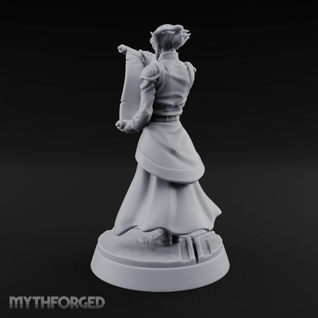 Terms and Conditions Apply Goblin Clerk with Scroll and Goggles