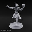 Bid Withdrawn in Panic Elf Male Auctioneer with Mallet and Long Coat