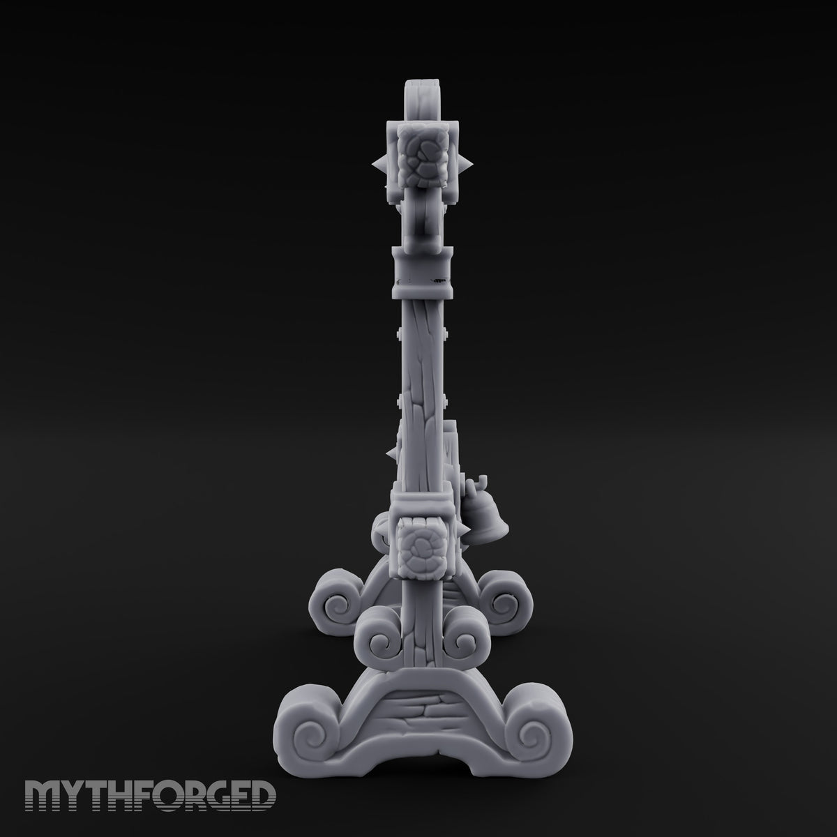 Pinned Down and Pending Wooden Display Stand