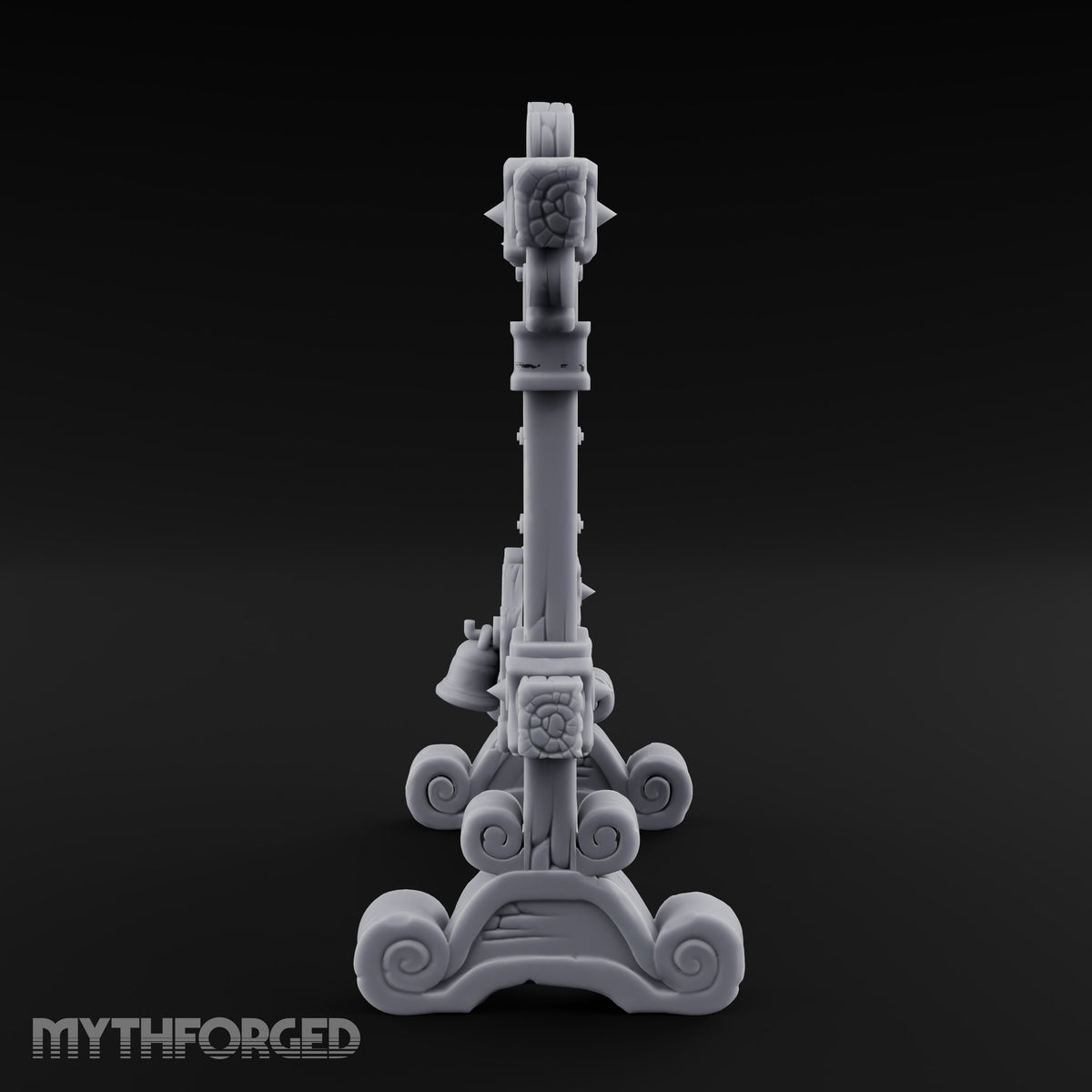 Pinned Down and Pending Wooden Display Stand