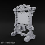 Pinned Down and Pending Wooden Display Stand
