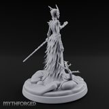Grasping Nature'S Sceptre Dryad Sorceress Miniature for Dungeons and Dragons, Pathfinder or other TTRPGs
