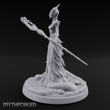 Grasping Nature'S Sceptre Dryad Sorceress Miniature for Dungeons and Dragons, Pathfinder or other TTRPGs