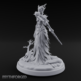 Grasping Nature'S Sceptre Dryad Sorceress Miniature for Dungeons and Dragons, Pathfinder or other TTRPGs