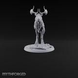 Antlers Up, Snow Underhoof Elk Beast A