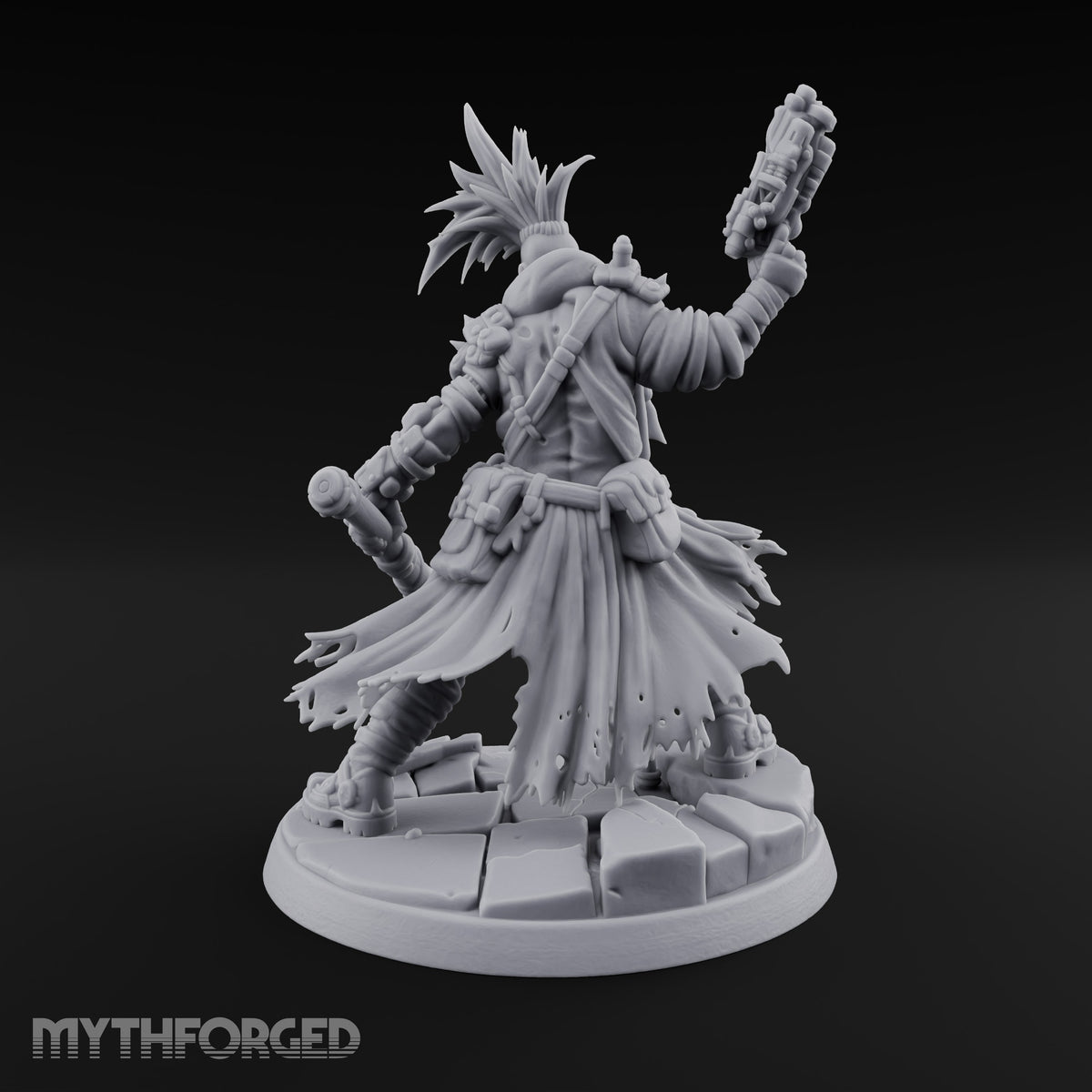 Wasteland Welcome Wagon Human Gas-Masked Raider