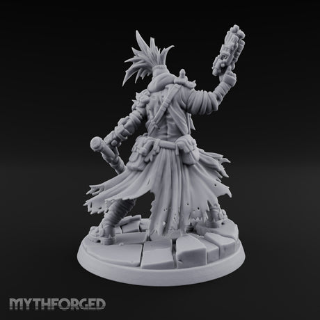 Wasteland Welcome Wagon Human Gas-Masked Raider