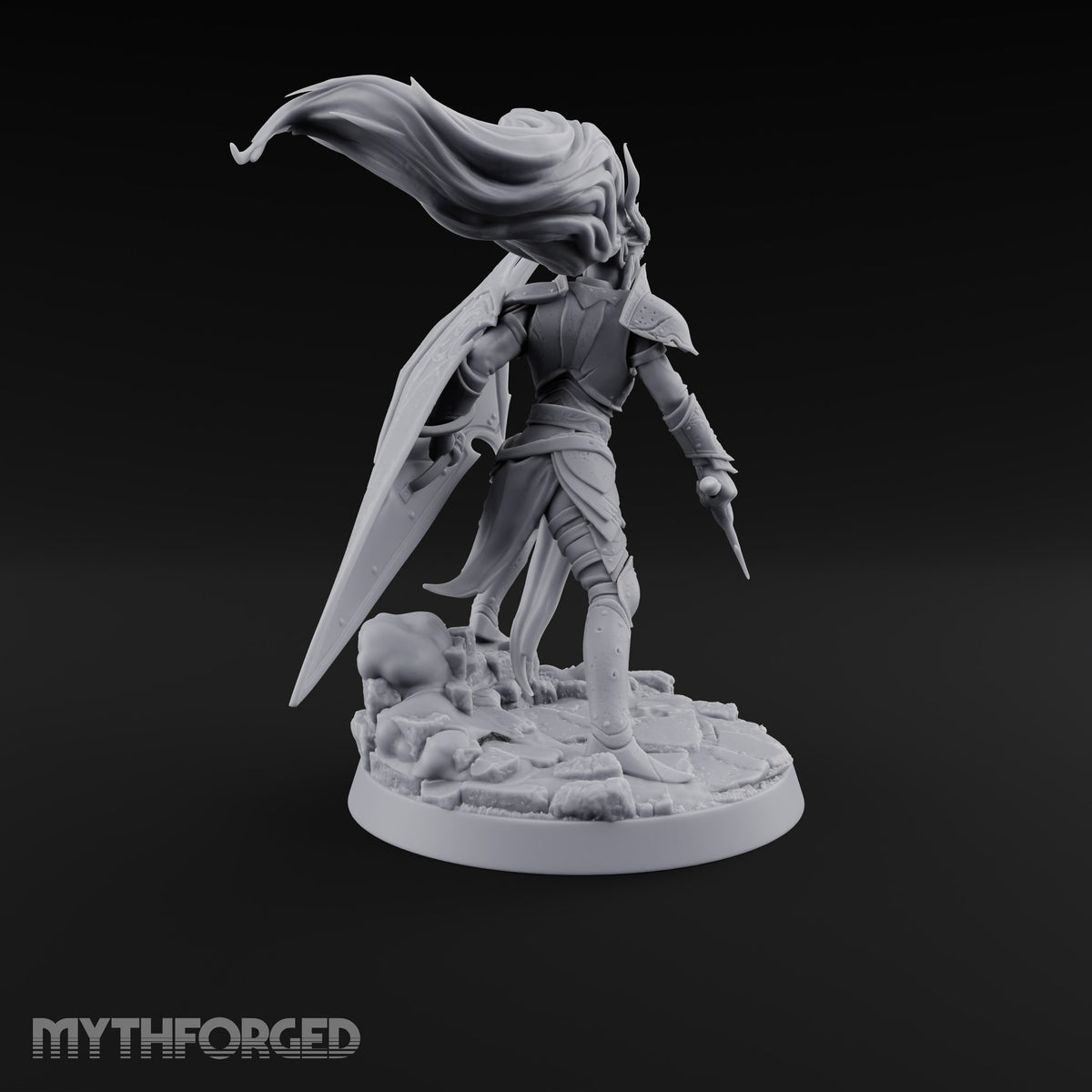 Not Giving an Inch Elf Shield Warrior B