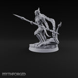 Lunge Now, Braid Later Elf Sentinel Spear Warrior A