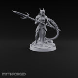 Lunge Now, Braid Later Elf Sentinel Spear Warrior B