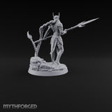 Lunge Now, Braid Later Elf Sentinel Spear Warrior B
