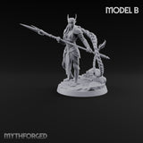 Lunge Now, Braid Later Elf Sentinel Spear Warriors — B