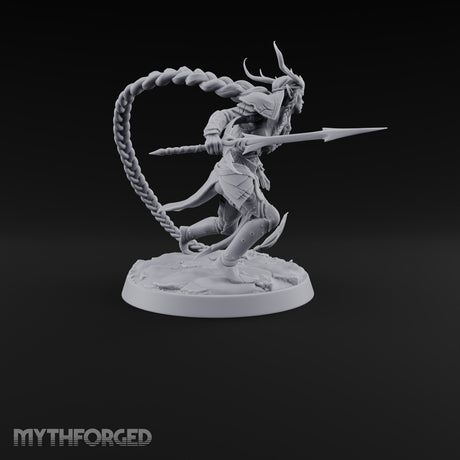 Braid Cracks Like a Whip Elf Sentinel Swordswomen — A