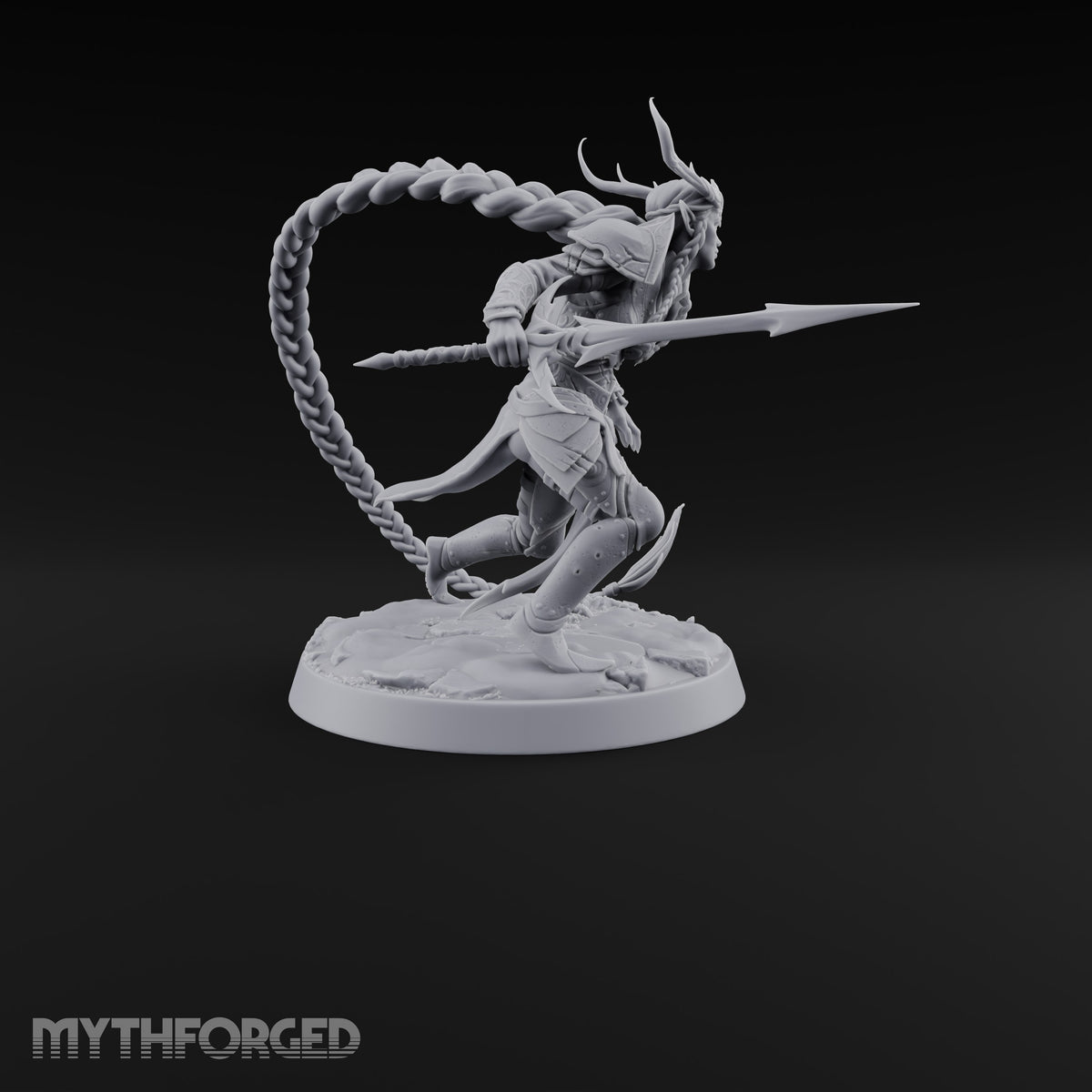 Braid Cracks Like a Whip Elf Sentinel Swordswoman A