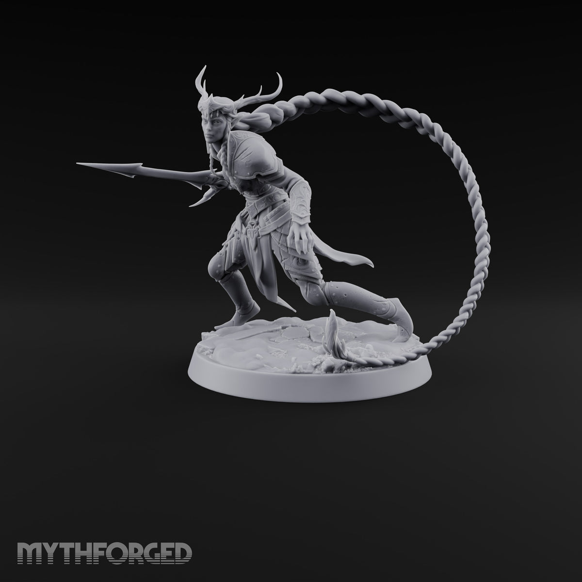 Braid Cracks Like a Whip Elf Sentinel Swordswoman A