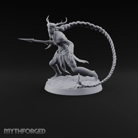 Braid Cracks Like a Whip Elf Sentinel Swordswoman A