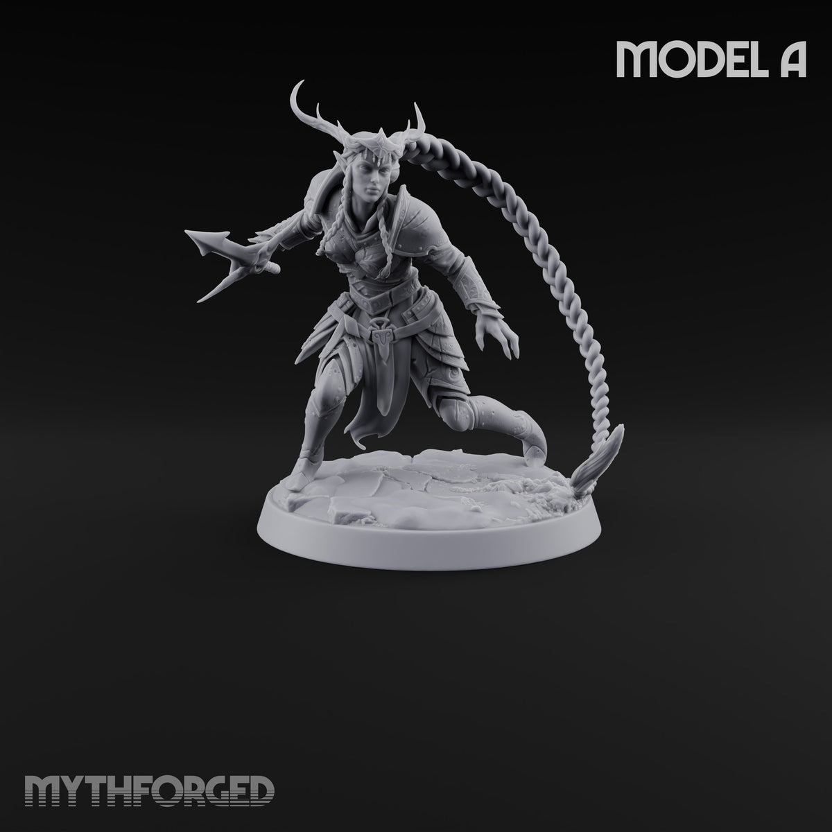 Braid Cracks Like a Whip Elf Sentinel Swordswoman A