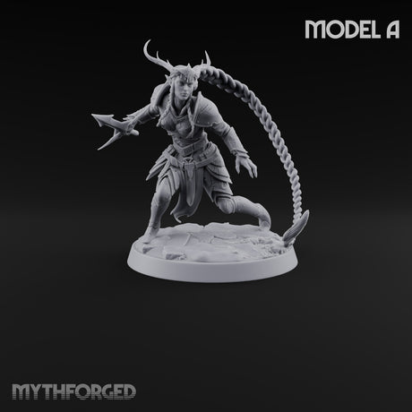 Braid Cracks Like a Whip Elf Sentinel Swordswoman A