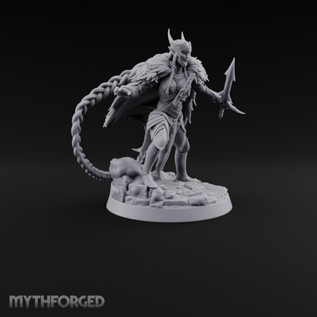 Braid Cracks Like a Whip Elf Sentinel Swordswoman B