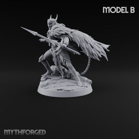 Braid Cracks Like a Whip Elf Sentinel Swordswoman B