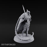 Braid Cracks Like a Whip Elf Sentinel Swordswomen — C