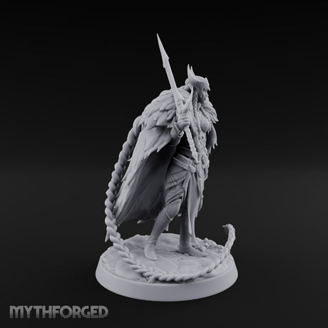 Braid Cracks Like a Whip Elf Sentinel Swordswomen — C
