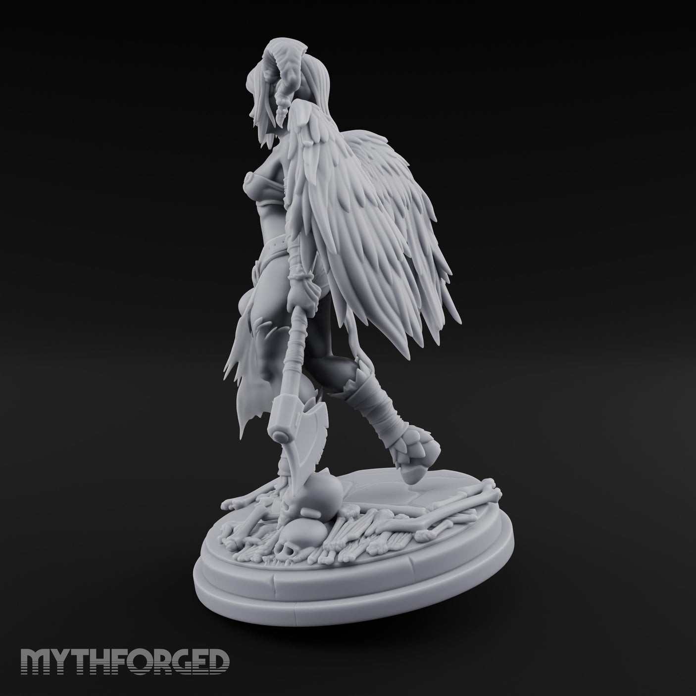 Axe Dragging Sack Clutching Demon Warrior gallery 14