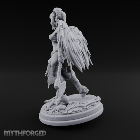 Axe Dragging Sack Clutching Demon Warrior Miniature for Dungeons and Dragons, Pathfinder or other TTRPGs