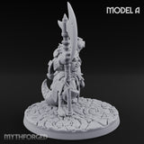 Axe Hauling Kobold Brute A Miniature for Dungeons and Dragons, Pathfinder or other TTRPGs