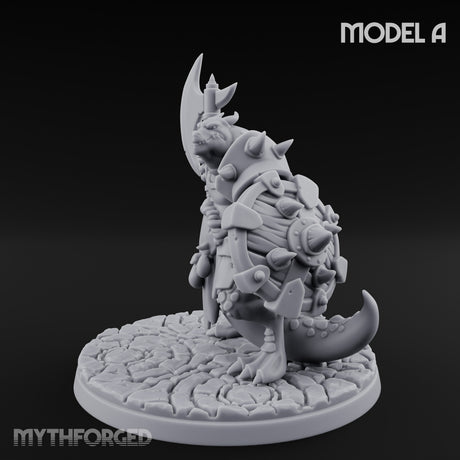 Axe Hauling Kobold Brute A Miniature for Dungeons and Dragons, Pathfinder or other TTRPGs