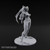 Axe Resting Confidently Human Warrior Miniature for Dungeons and Dragons, Pathfinder or other TTRPGs