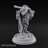 Axe Shouldering Dwarf Warrior gallery 3