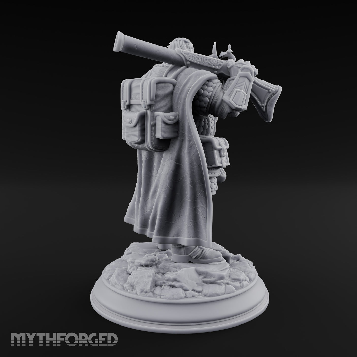 Axe Shouldering Dwarf Warrior gallery 4