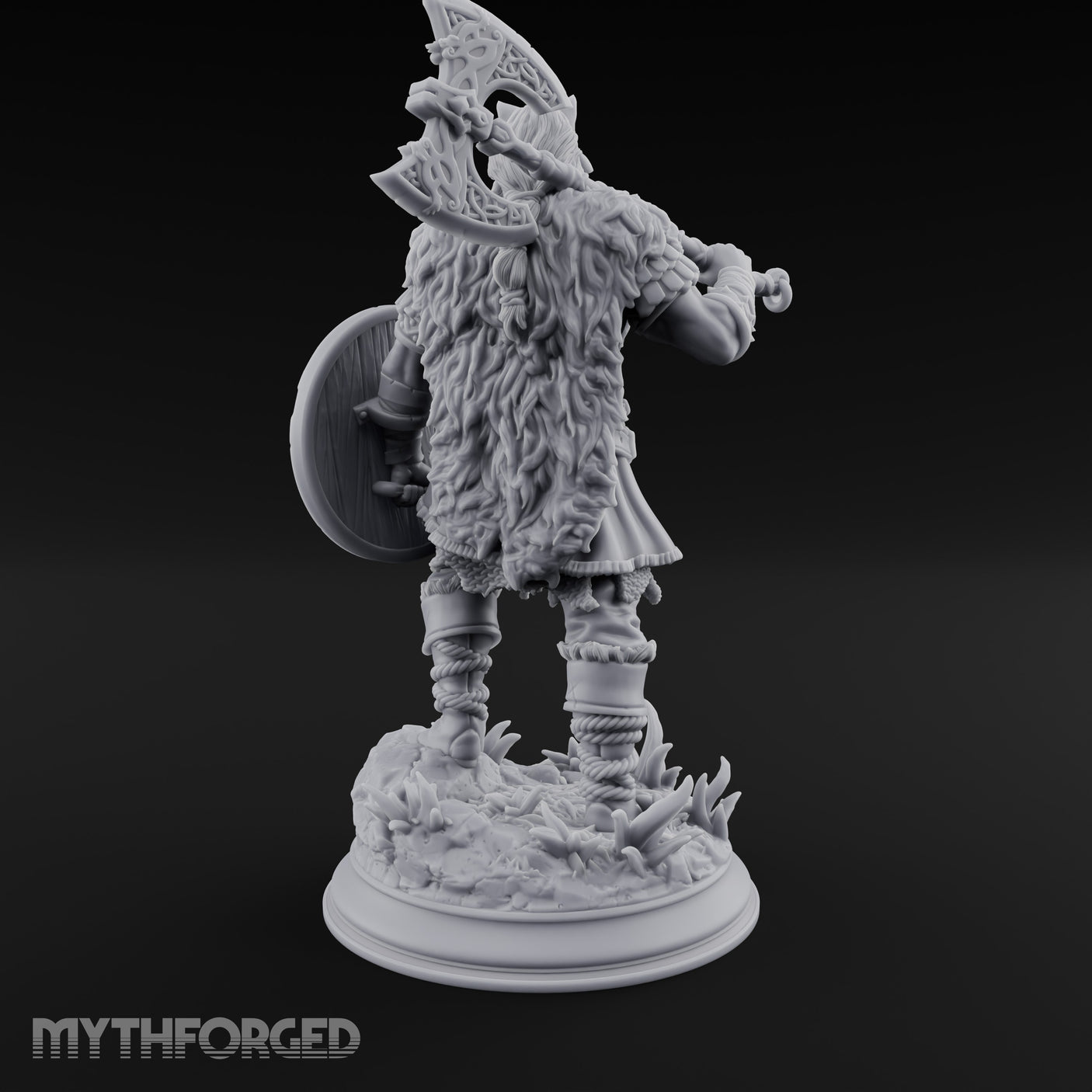 Axe Swinging Shield Bearing Cat Masked Warrior gallery 10