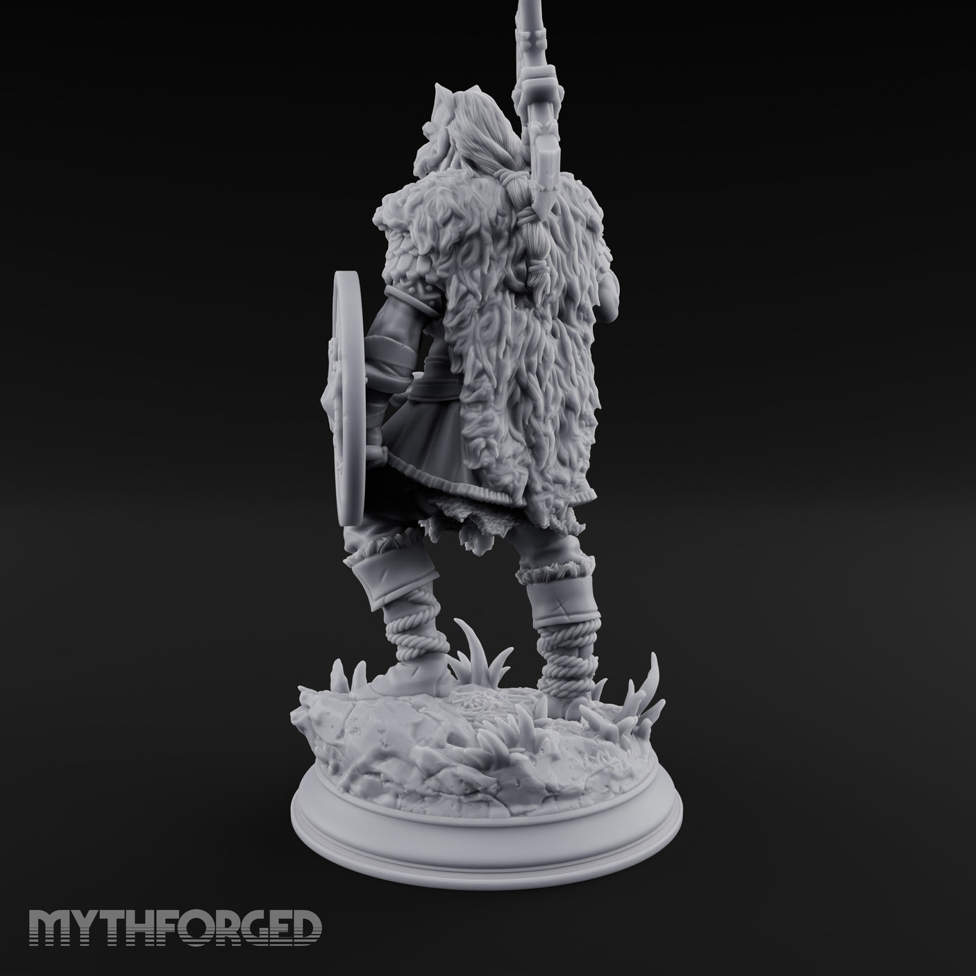 Axe Swinging Shield Bearing Cat Masked Warrior gallery 12