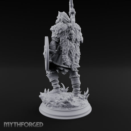 Axe Swinging Shield Bearing Cat Masked Warrior gallery 12