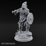 Axe Swinging Shield Bearing Cat Masked Warrior gallery 2