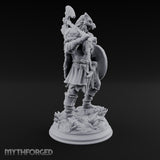 Axe Swinging Shield Bearing Cat Masked Warrior gallery 5