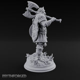 Axe Swinging Shield Bearing Cat Masked Warrior gallery 8