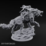 Axe Thrusting Wolf Rider gallery 5