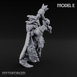 Axe Wielding Ragged Human Marauder E Miniature for Dungeons and Dragons, Pathfinder or other TTRPGs