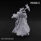 Axe Wielding Ragged Human Marauder E Miniature for Dungeons and Dragons, Pathfinder or other TTRPGs