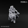 Axe Wielding Ragged Human Marauder G Miniature for Dungeons and Dragons, Pathfinder or other TTRPGs