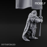 Axe Wielding Ragged Human Marauders Miniature for Dungeons and Dragons, Pathfinder or other TTRPGs