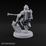 No Breath Breaks Formation Human Gas-Masked Soldier A — Mask
