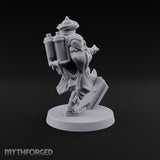 No Breath Breaks Formation Human Gas-Masked Soldier A — Respirator