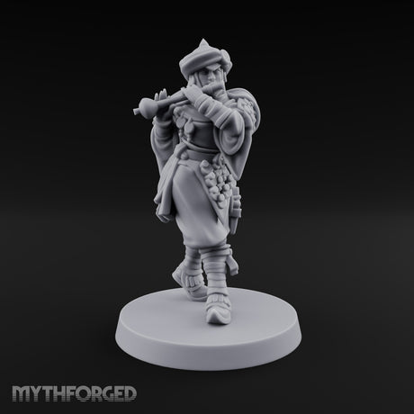 No Breath Breaks Formation Human Gas-Masked Soldier B — Face